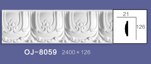 Carved Flat Line  BG-8059