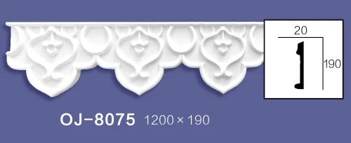 Carved Flat Line  BG-8075