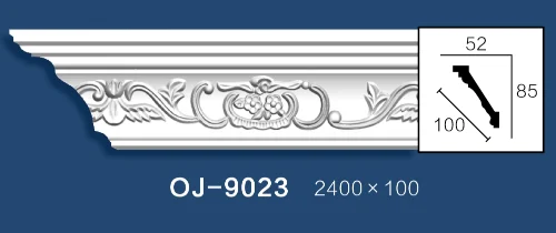Фрезеровка карнизной лепнины BG-9023
