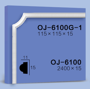 Corner Flower  BG-6100G-1